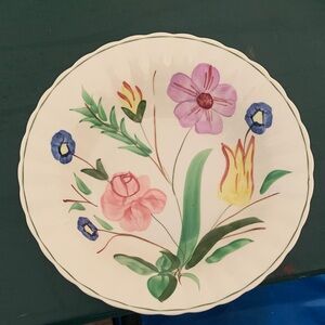 Floral Ceramic Dinner Plate
